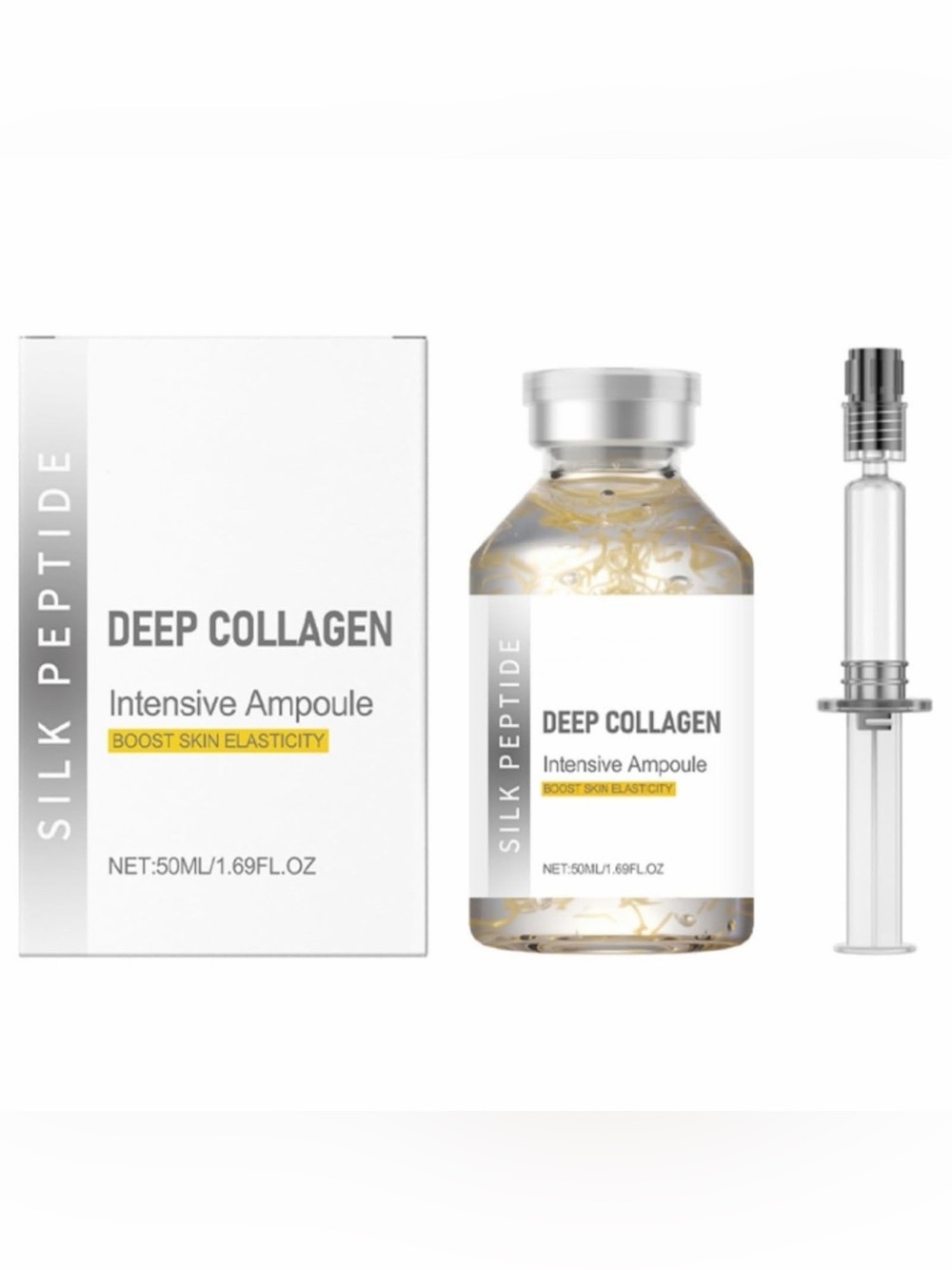 50ml Silk Peptide Lifting Ampoule, Korean Anti Aging Serum new in box